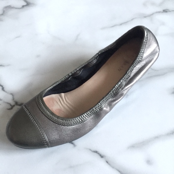 Cole Haan | Silver Ballet Wedge - Picture 1 of 9